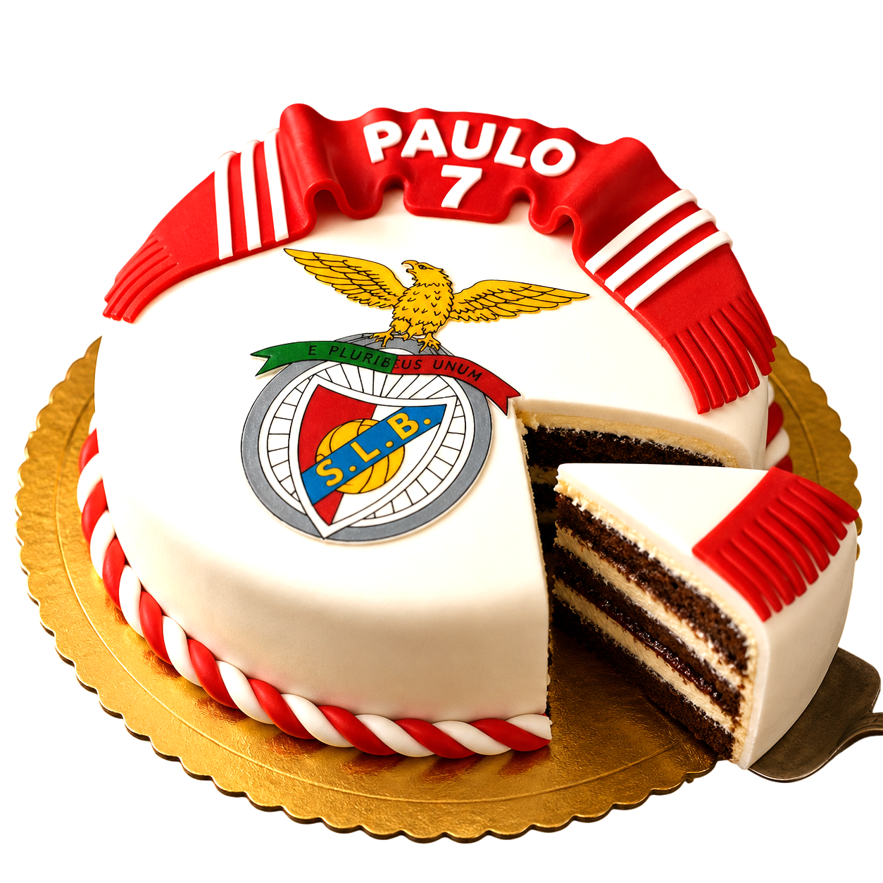 Bolo do Benfica Personalizado 3