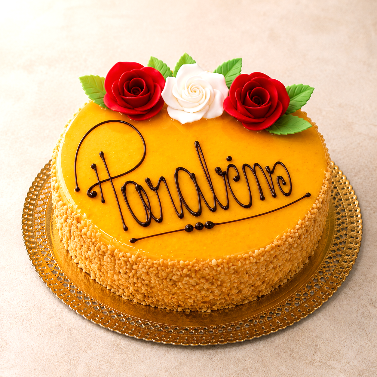 Bolo de Aniversário Feminino Simples 4