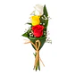 Arranjo de 3 Rosas Naturais - Thumbnail 1