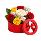 Caixa de Rosas Tricolor com Ferrero - Thumbnail 2