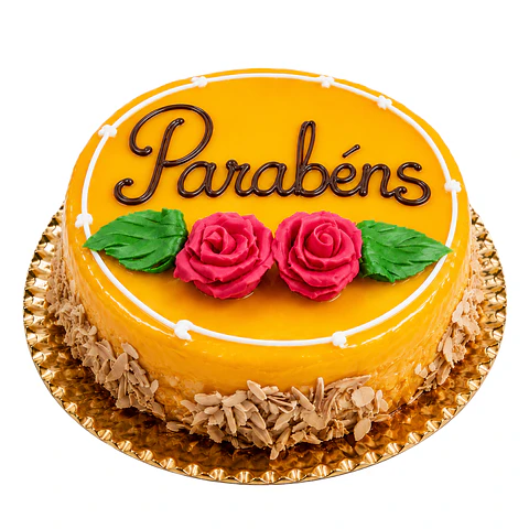 Bolo com Doce de Ovos e Amêndoas