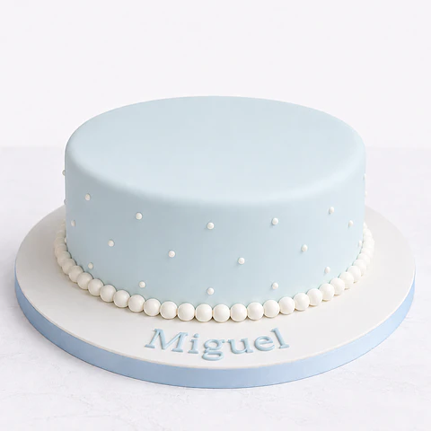 Bolo de Batizado para Menino