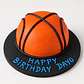 Bolo de Aniversário Basquetebol - Thumbnail 1