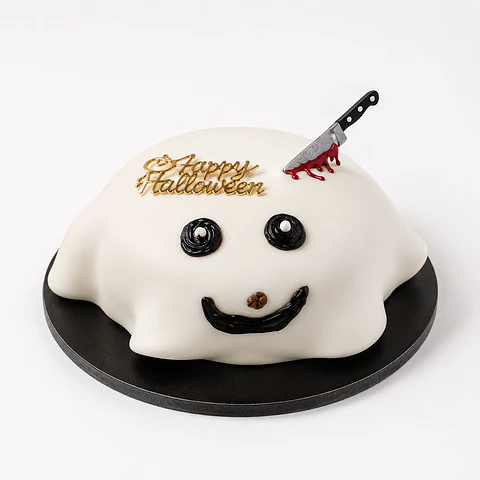 Bolo Fantasma 👻 de Halloween  🎃 🕸️