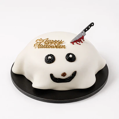 Bolo Fantasma 👻 de Halloween  🎃 🕸️