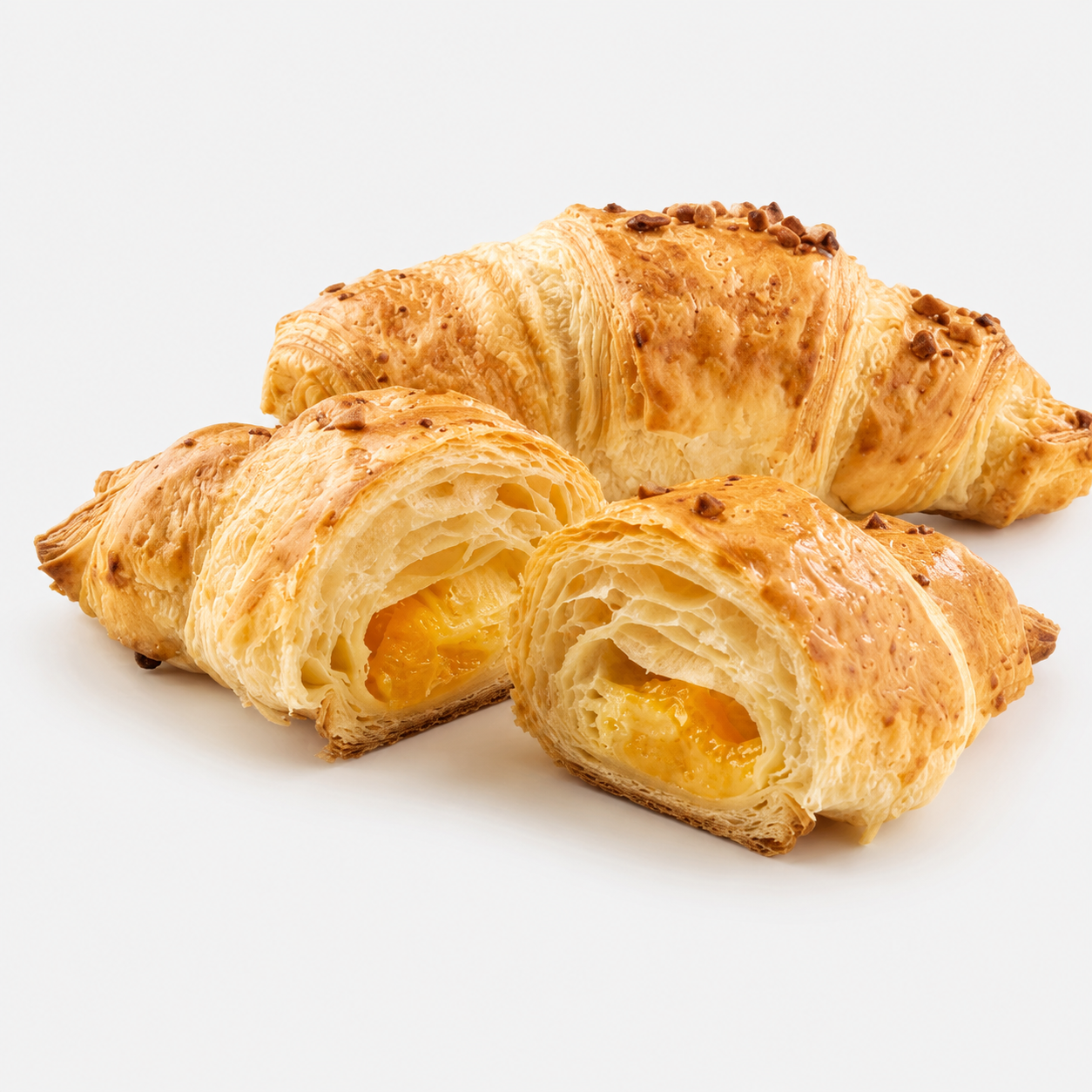 Croissant Folhado com Creme de Ovo 1