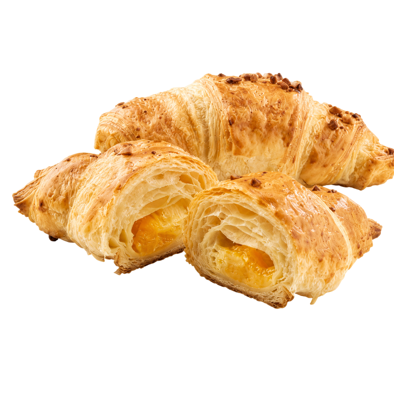Croissant Folhado com Creme de Ovo 3