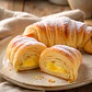 Croissant Brioche com Creme Pasteleiro - Thumbnail 2