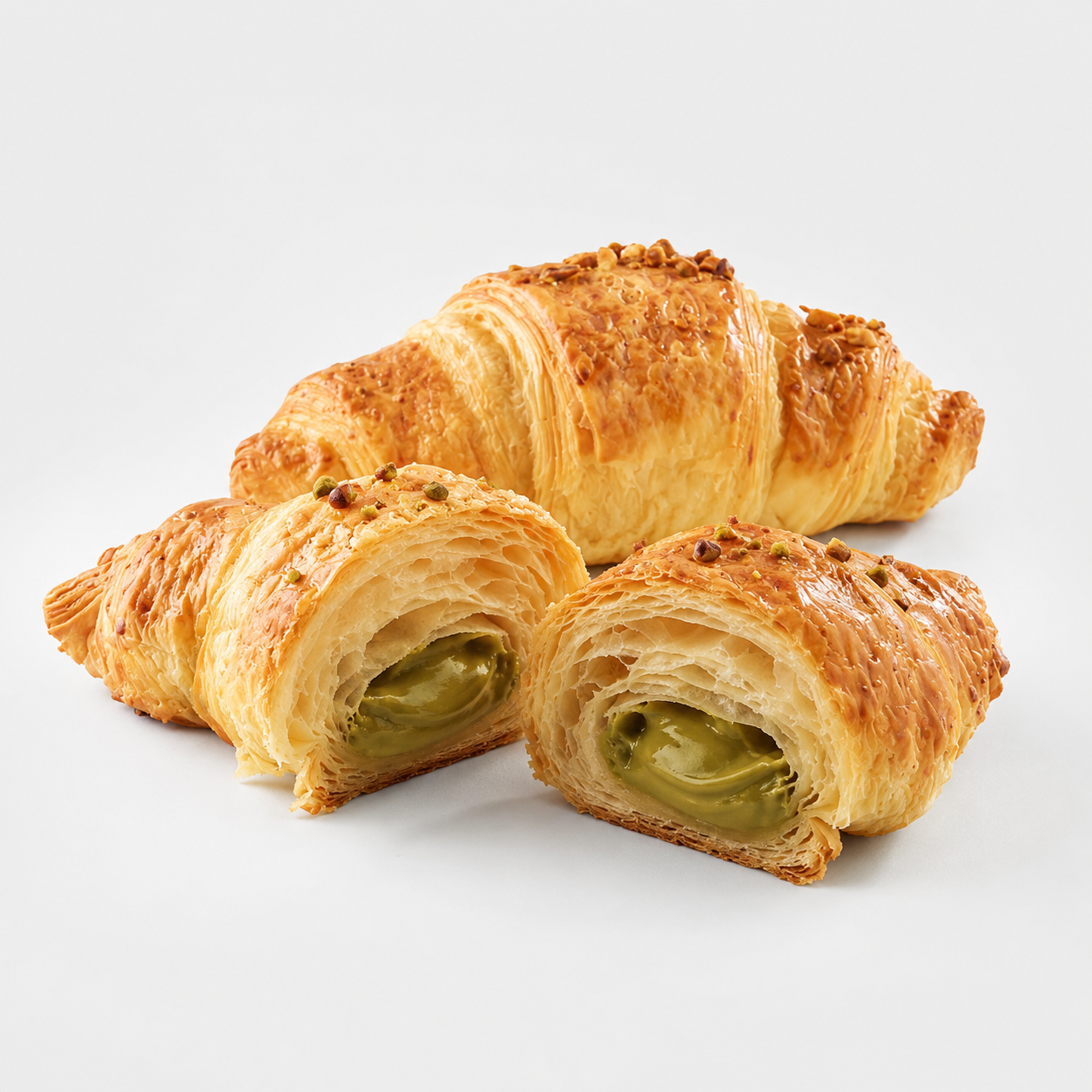 Croissant Folhado com Pistácio 1