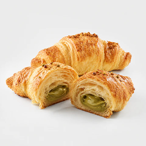 Croissant Folhado com Pistácio