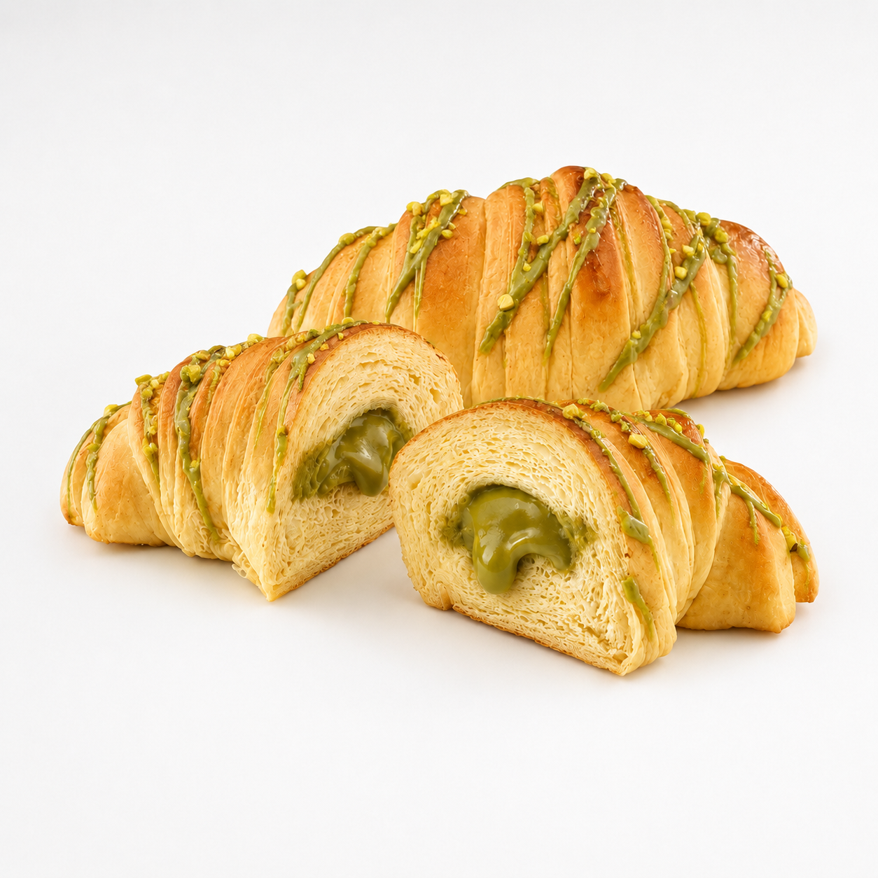 Croissant Brioche com Pistácio 1