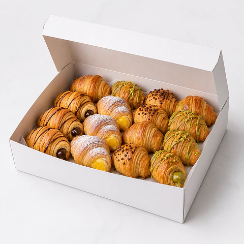 Box Mini Croissants Sortidos Brioche