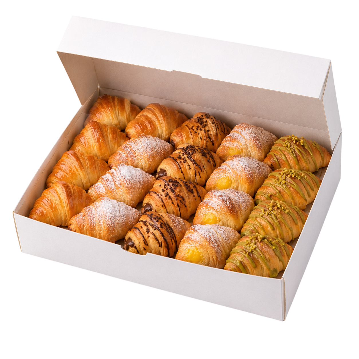 Box Mini Croissants Sortidos 4