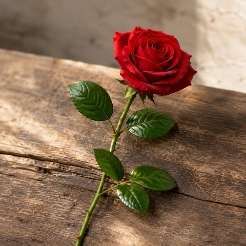 Rosa Vermelha à Unidade