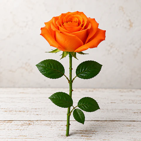 Rosa Laranja à Unidade