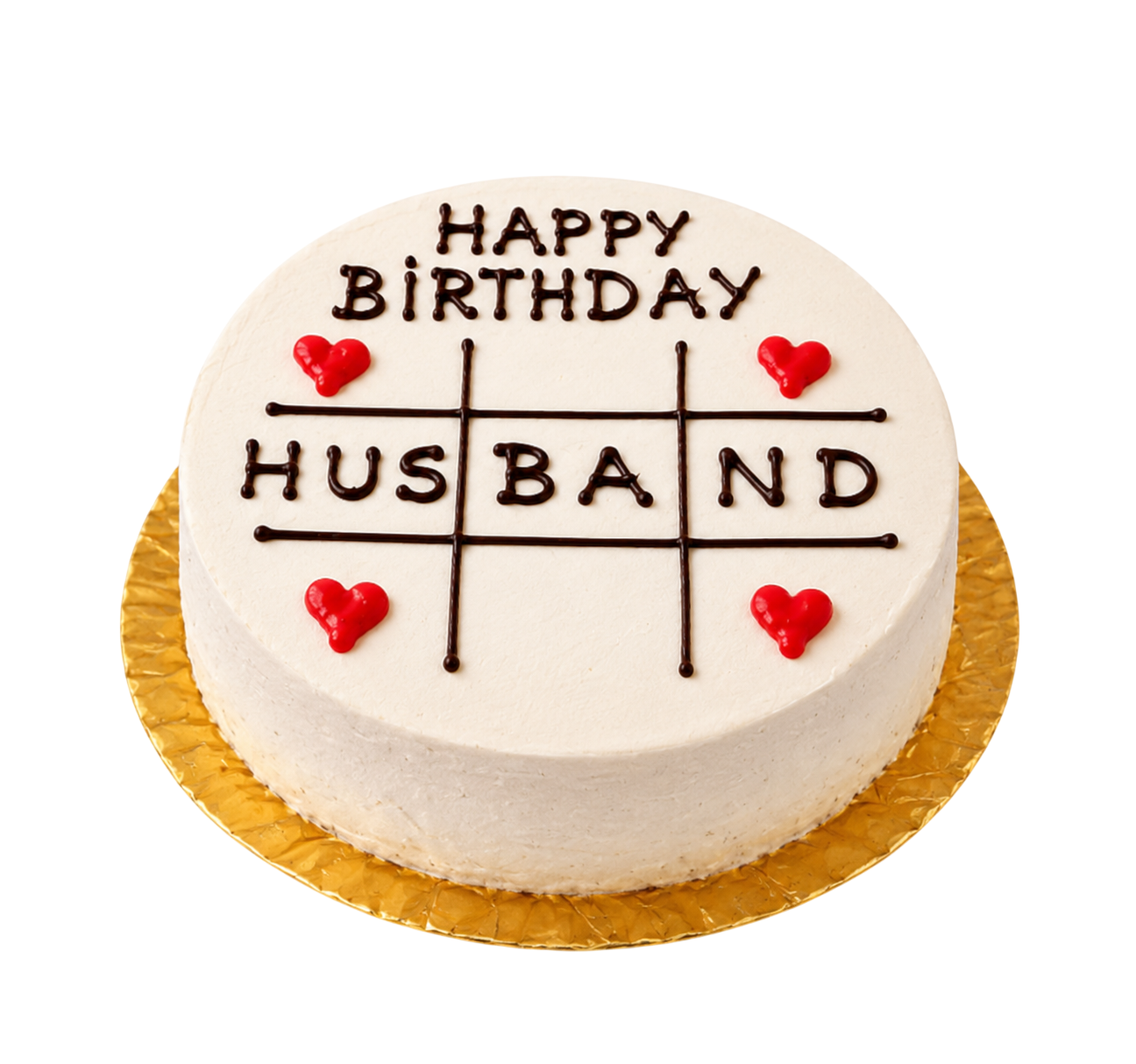 Bento Cake para Marido “Happy Birthday Husband” 4