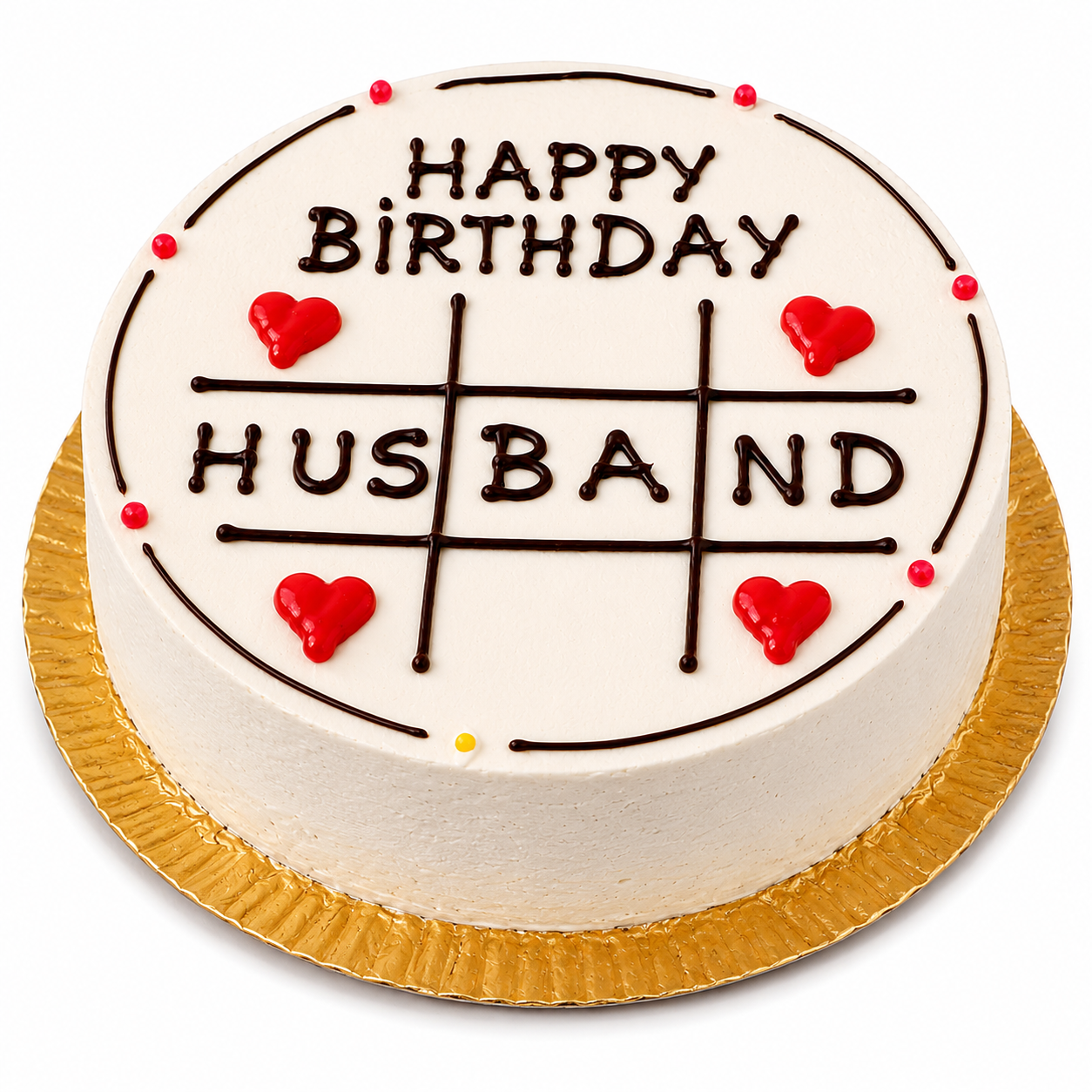 Bento Cake para Marido “Happy Birthday Husband” 1