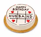 Bento Cake para Marido “Happy Birthday Husband” - Thumbnail 6
