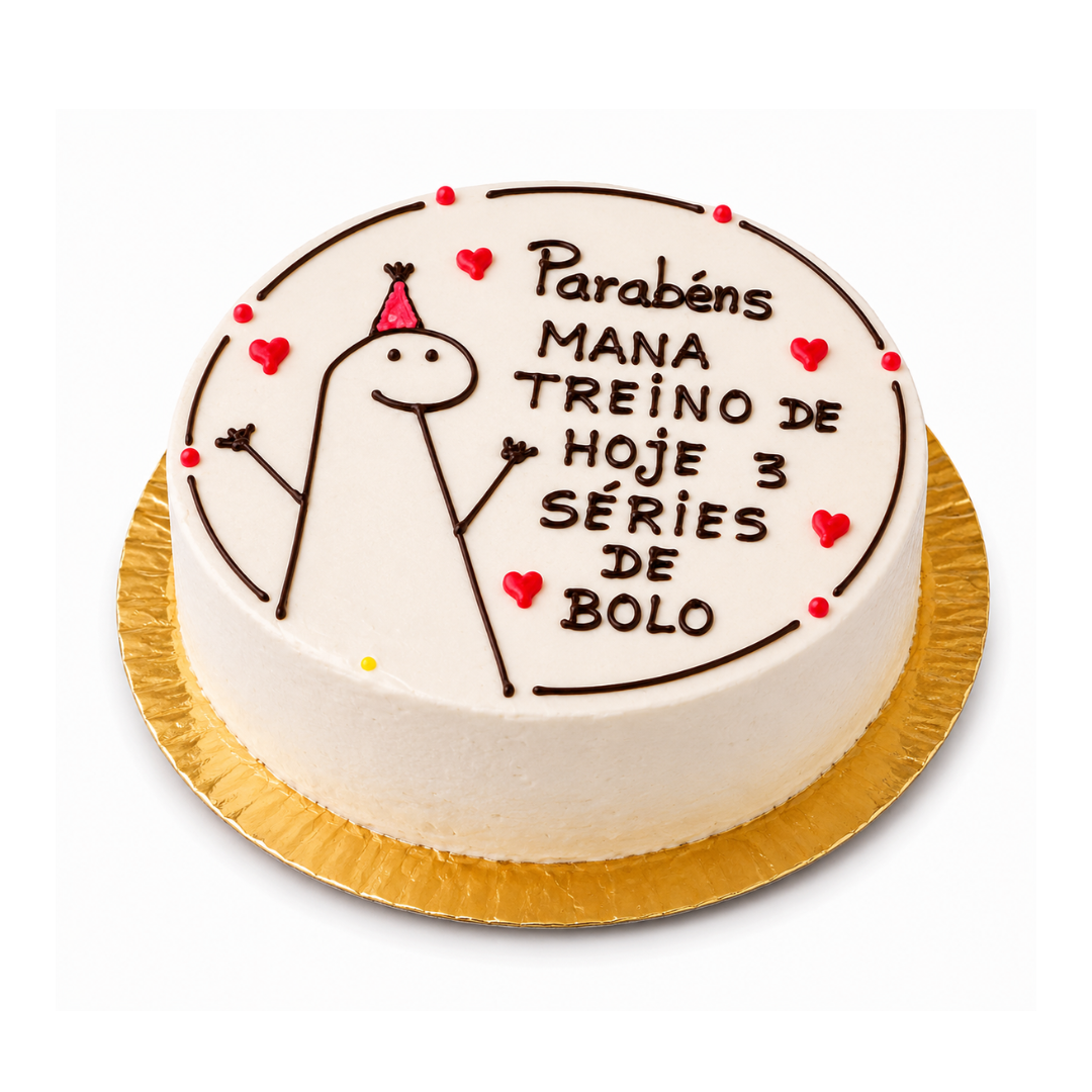 Bento Cake para Mana Fitness “3 Séries de Bolo” 7