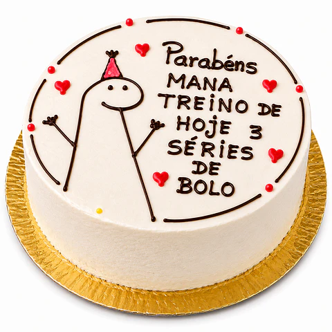 Bento Cake para Mana Fitness “3 Séries de Bolo”