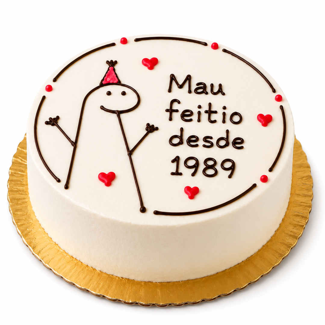 Bento Cake “Mau Feitio Desde 1989” 3