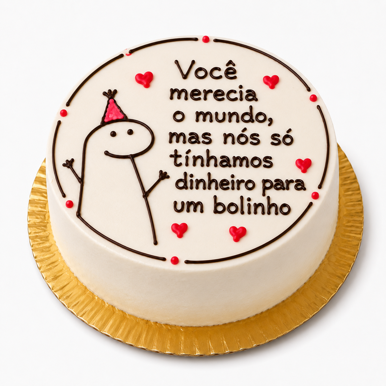 Bento Cake “Você Merecia o Mundo” 3