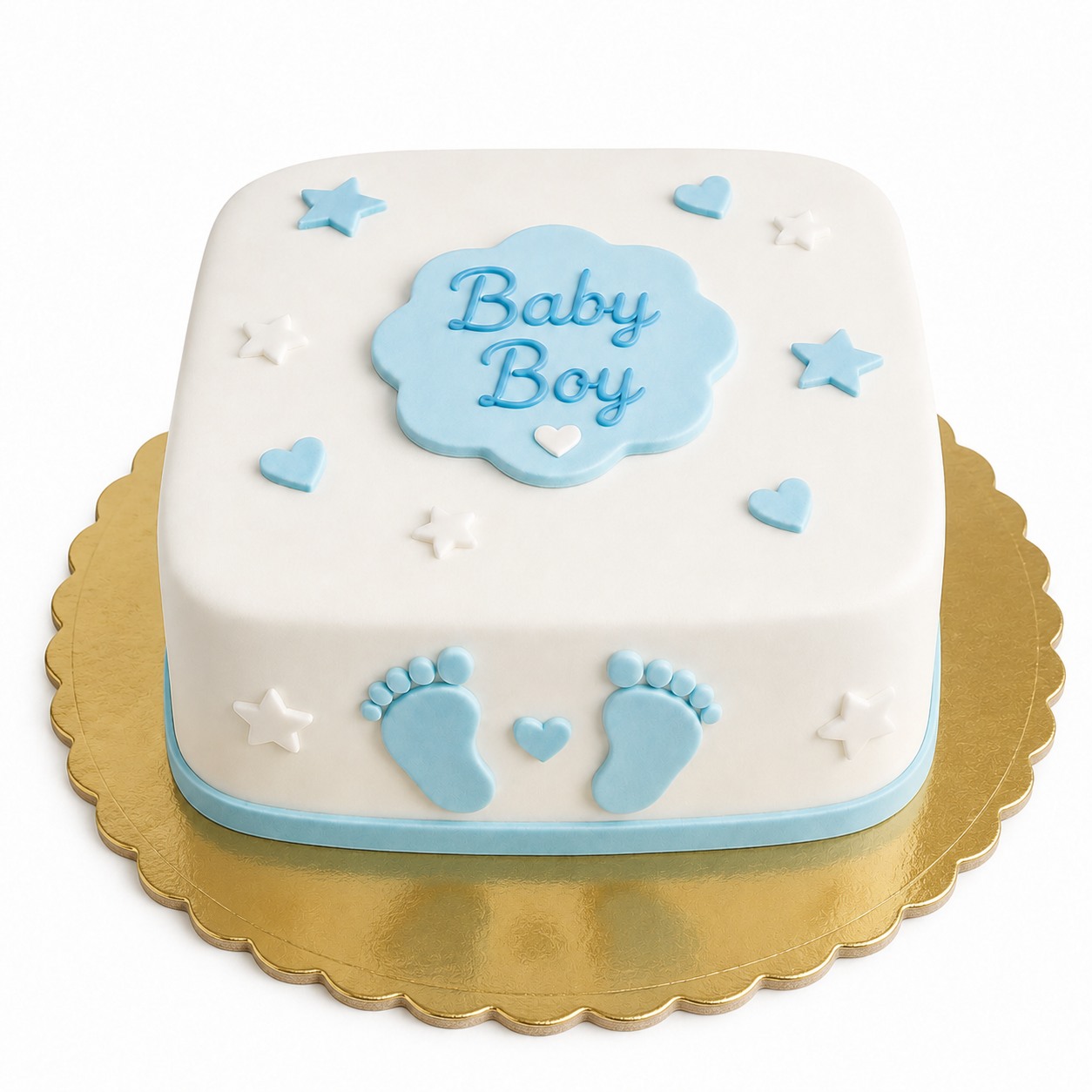 Bolo de Babyshower Menino 3