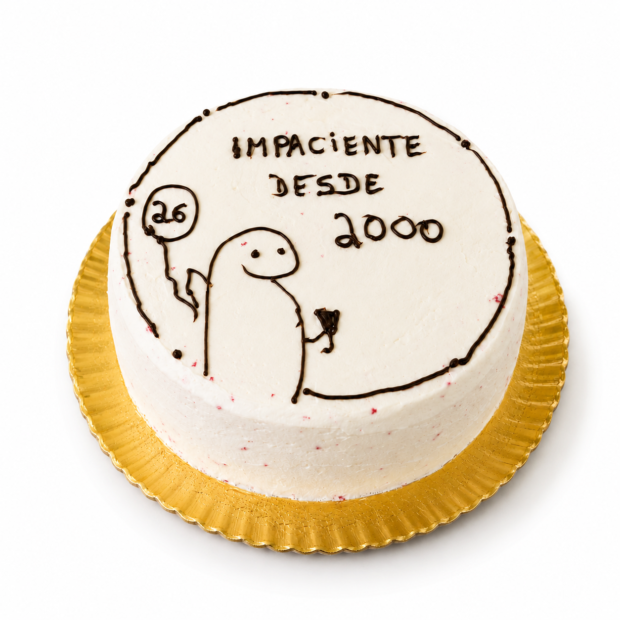 Bento Cake “Impaciente desde 2000” 1