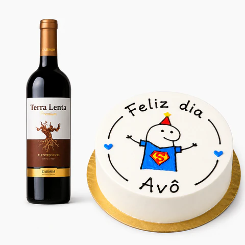 Pack Feliz Dia Avô com Vinho