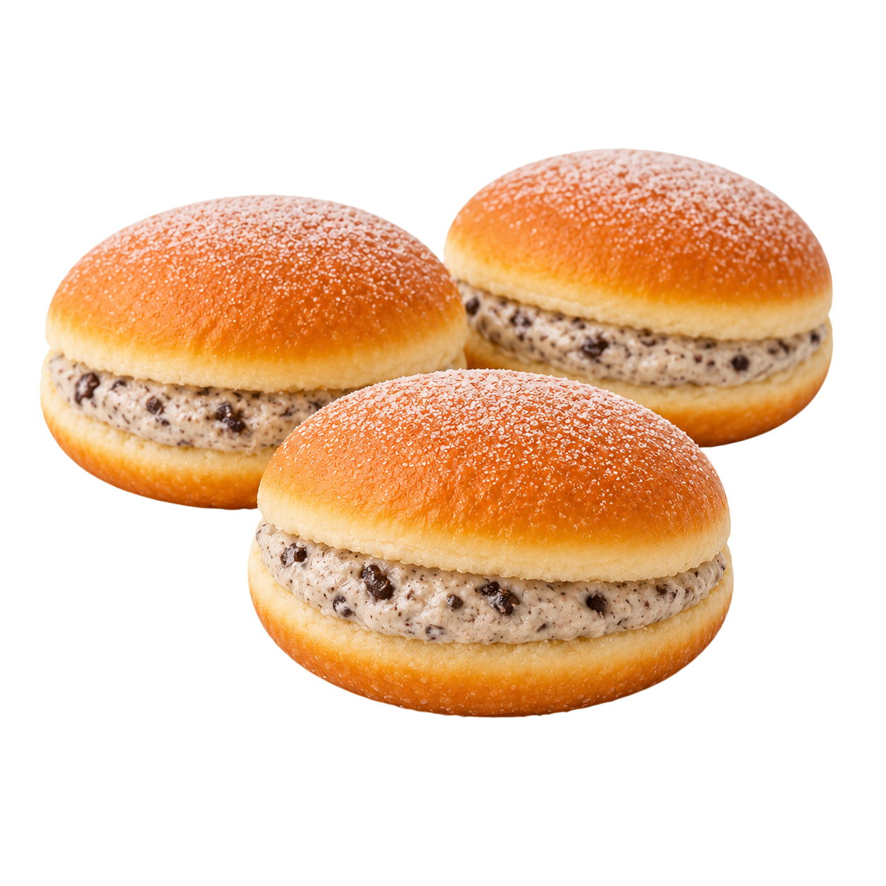 Bolas de Berlim com Creme Oreo 2