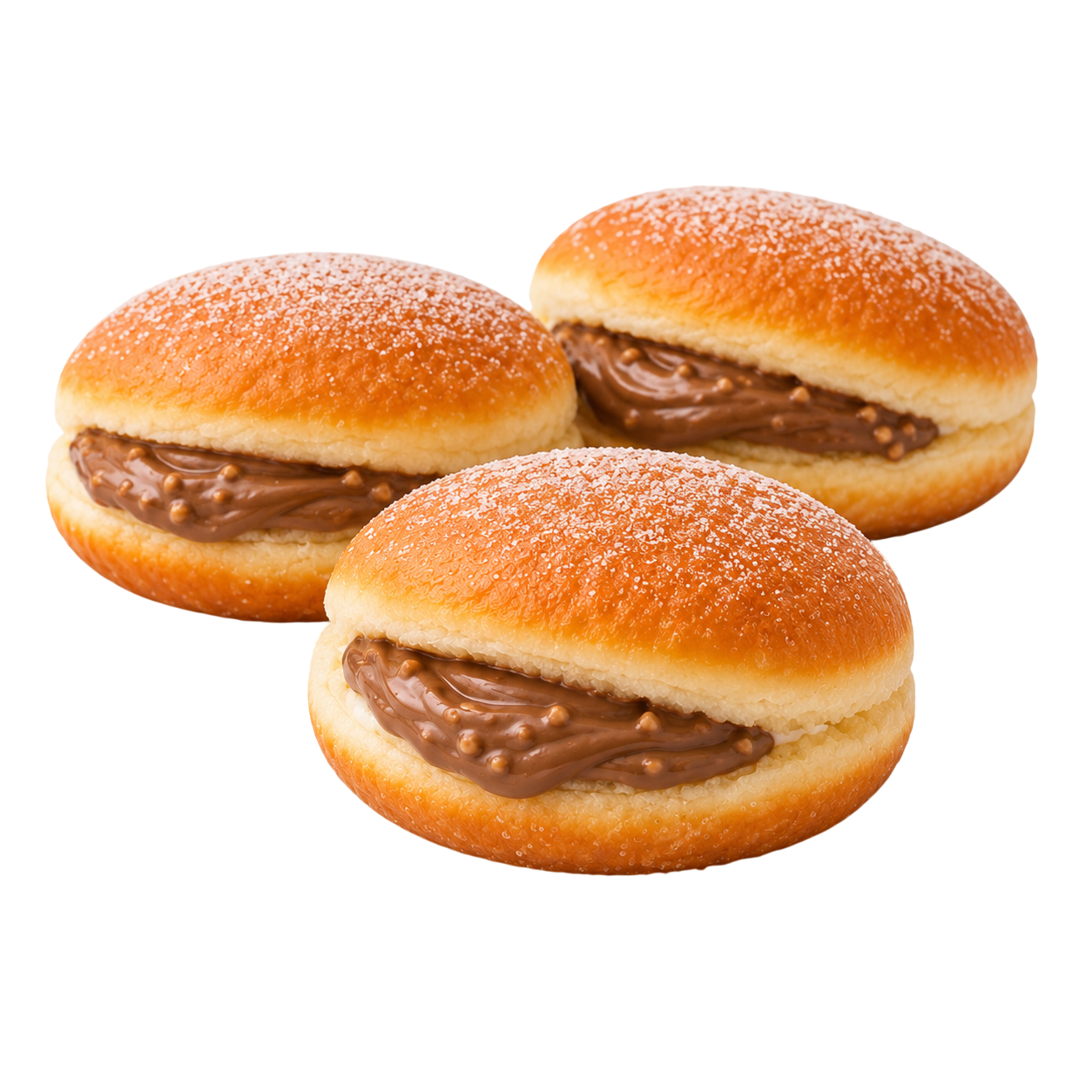 Bolas de Berlim com Creme Ferrero Rocher 2