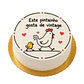 Bento Cake “Este Pintainho Gosta de Vintage” - Thumbnail 4