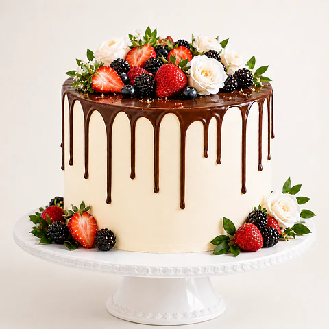 Drip Cake para Casamento