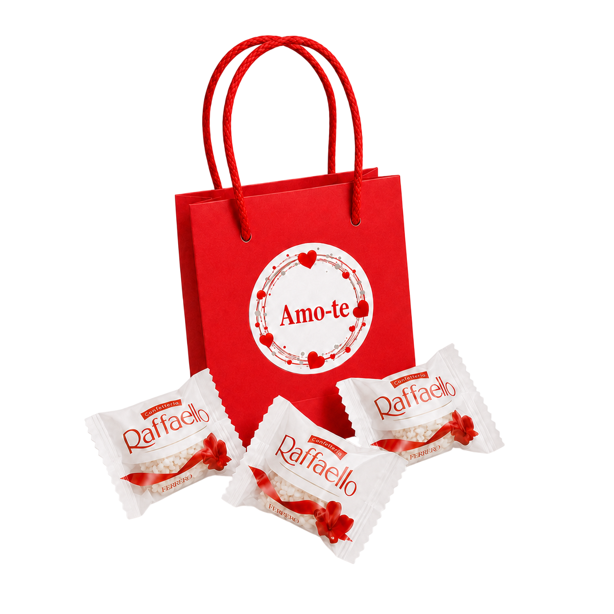 Mimo “Amo-te” com 3 Raffaello 1