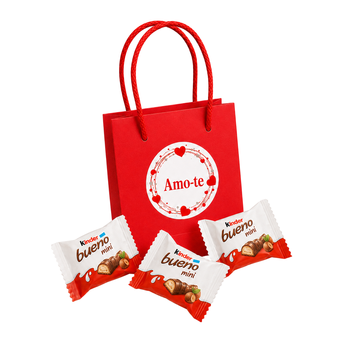 Mimo “Amo-te” com 3 Kinder 1