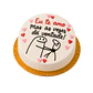Bento Cake “Eu Te Amo, Mas às Vezes Dá Vontade!” - Thumbnail 1