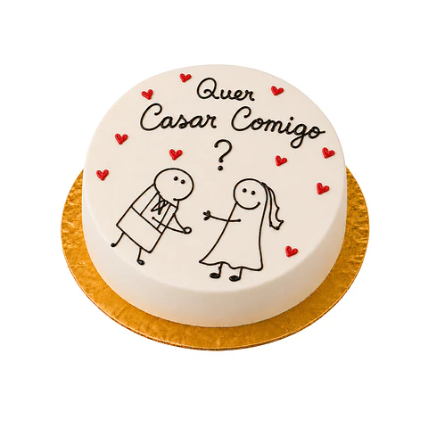 Bento Cake “Quer Casar Comigo?”