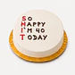 Bento Cake “So Happy I’m 40 Today” - Thumbnail 3