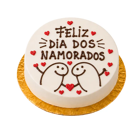 Bento Cake “Feliz Dia dos Namorados”