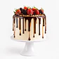 Drip Cake de Baunilha com Ganache de Chocolate - Thumbnail 1