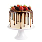 Drip Cake de Baunilha com Ganache de Chocolate - Thumbnail 3