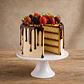Drip Cake de Baunilha com Ganache de Chocolate - Thumbnail 4