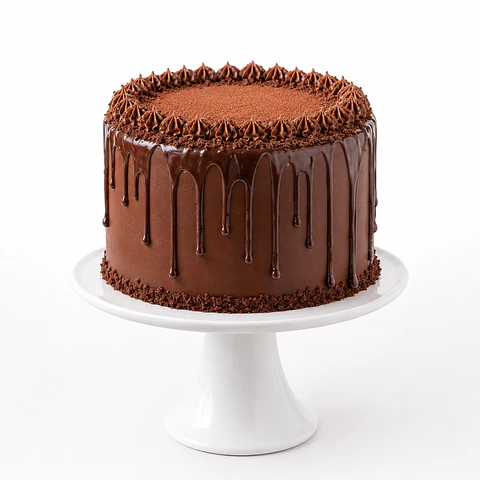 Drip Cake de Chocolate com Granulado