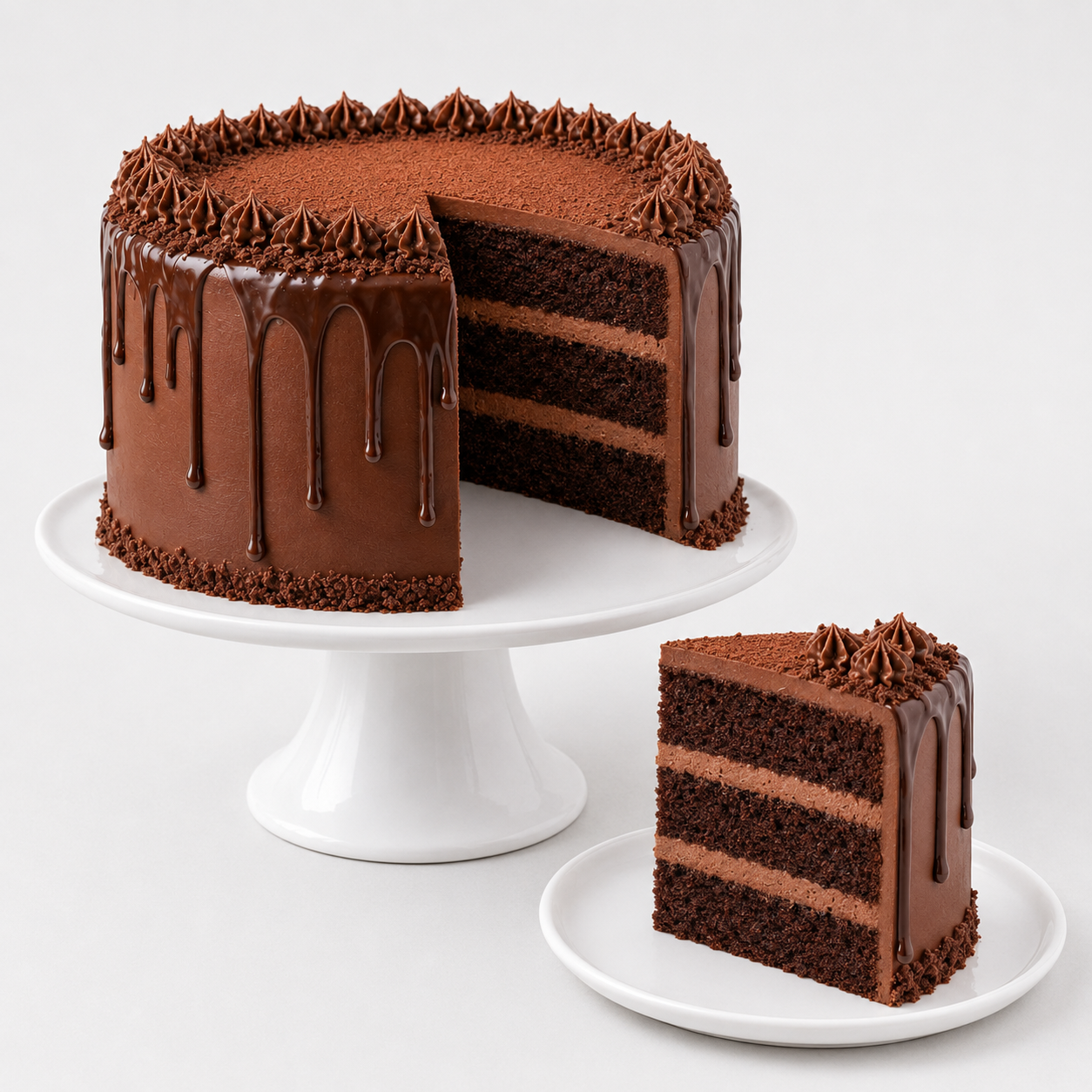 Drip Cake de Chocolate com Granulado 2