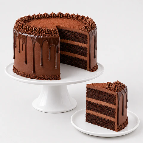 Drip Cake de Chocolate com Granulado