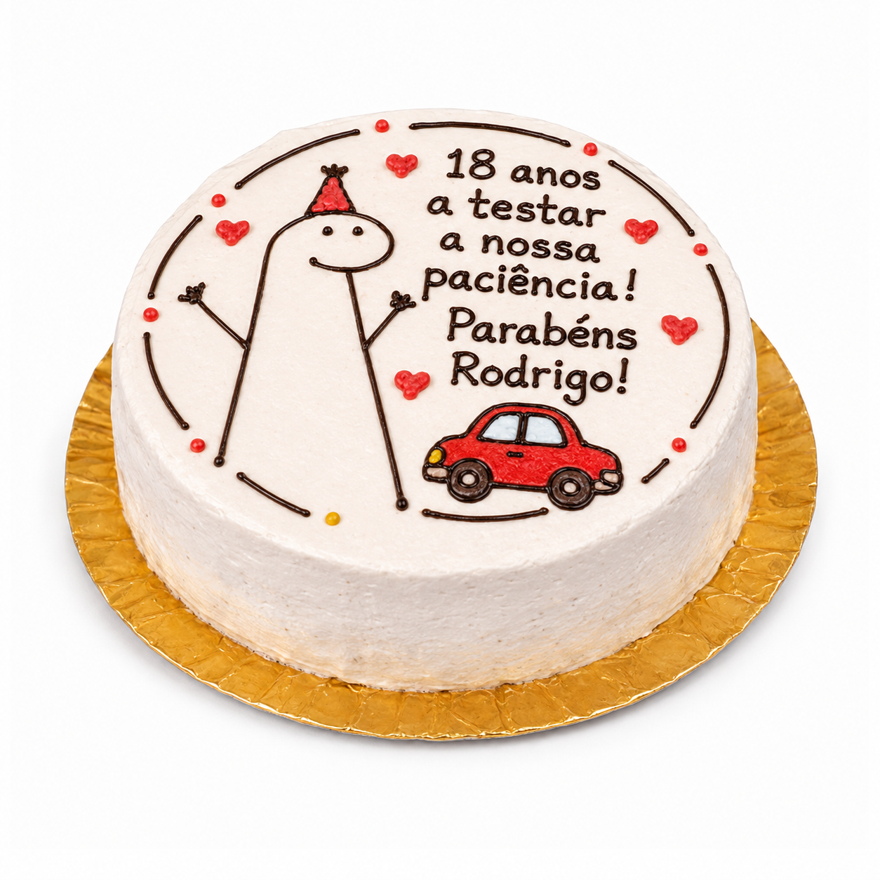 Bento Cake “18 Anos a Testar a Nossa Paciência” 1