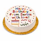 Bento Cake “Happy Birthday from Serbia with Love” - Thumbnail 1