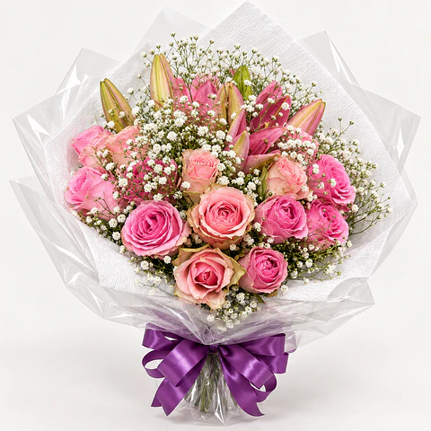 Bouquet Encanto Rosa
