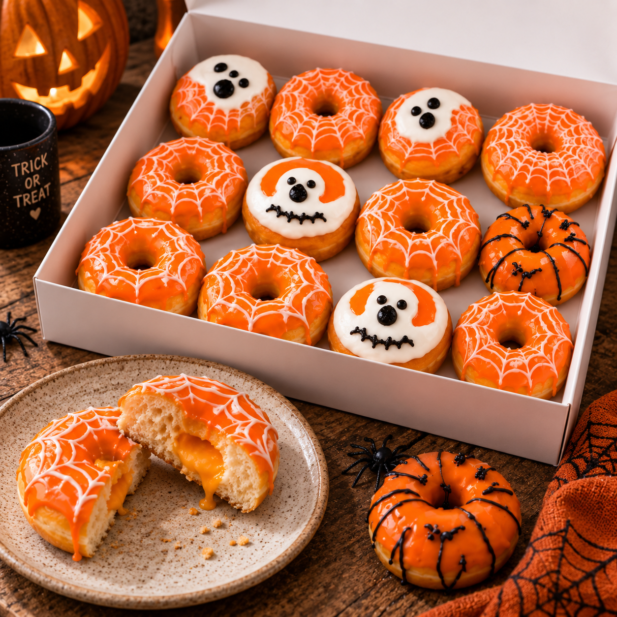 Donuts Teia de Aranha 🕸️ 2