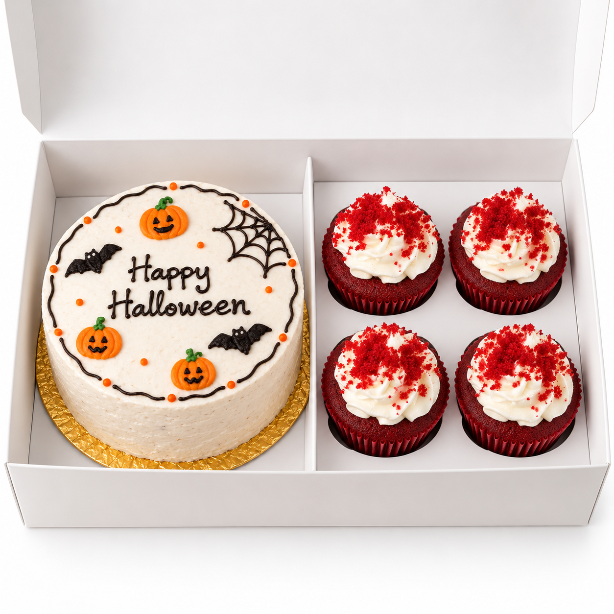 Pack Halloween — Bento Cake + Cupcakes 1
